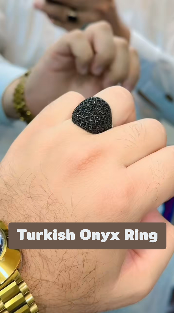 Turkish Onyx ring